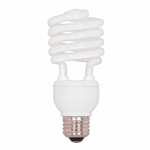 S7227 Compact Fluorescent Lamp, 23 W, E26 Lamp, T2 Mini Spiral Shape, 1600 Lumens Initial