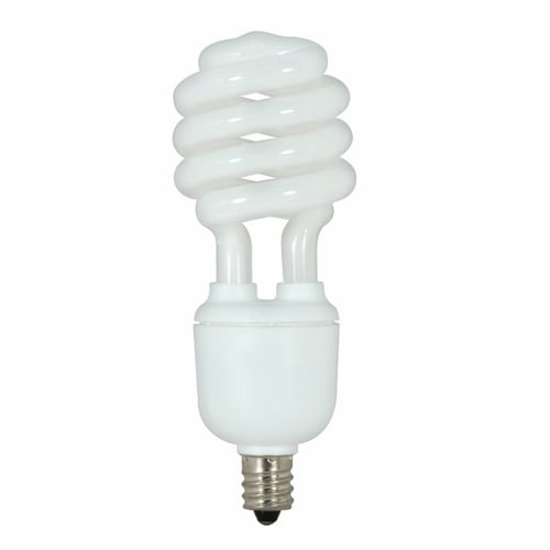 S7364 Compact Fluorescent Lamp, 13 W, E12 Lamp, T2 Mini Spiral Shape, 900 Lumens Initial