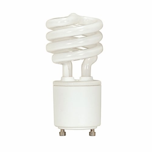 S8208 Compact Fluorescent Lamp, 13 W, GU24 Lamp, T2 Mini Spiral Shape, 880 Lumens Initial Lumens