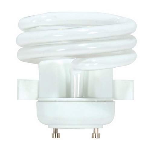 S8228 Compact Fluorescent Lamp, 18 W, GU24 Lamp, T2 Mini Spiral Shape, 1100 Lumens Initial