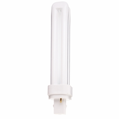 S8325 HyGrade Double Twin Quad Tube Compact Fluorescent Lamp, 26 W, G24d-3 Lamp, T4 Shape, 1825 Lumens Initial