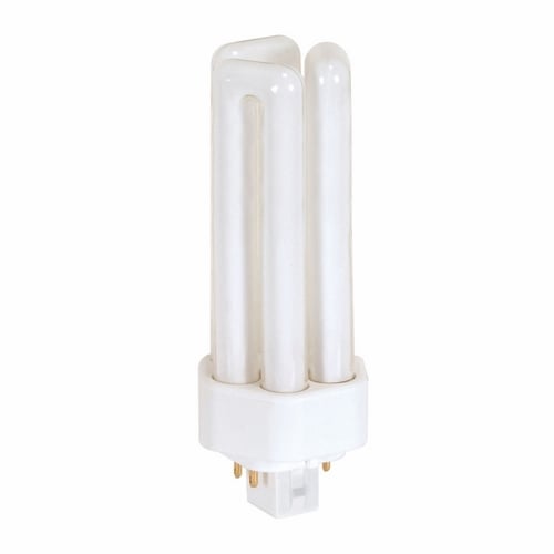 S8345 HyGrade Triple Twin Compact Fluorescent Lamp, 26 W, GX24q-3 Lamp, T4 Shape, 1800 Lumens Initial