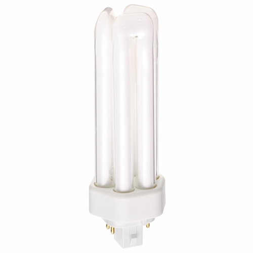 S8349 HyGrade Triple Twin Compact Fluorescent Lamp, 32 W, GX24q-3 Lamp, T4 Shape, 2400 Lumens Initial