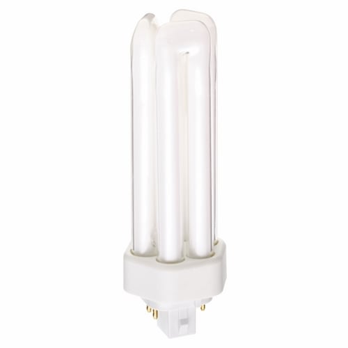 S8352 HyGrade Triple Twin Compact Fluorescent Lamp, 32 W, GX24q-3 Lamp, T4 Shape, 2400 Lumens Initial
