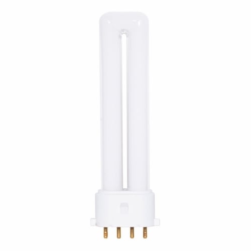 S8363 HyGrade Single Twin Compact Fluorescent Lamp, 7 W, 2G7 Lamp, T4 Shape, 400 Lumens Initial