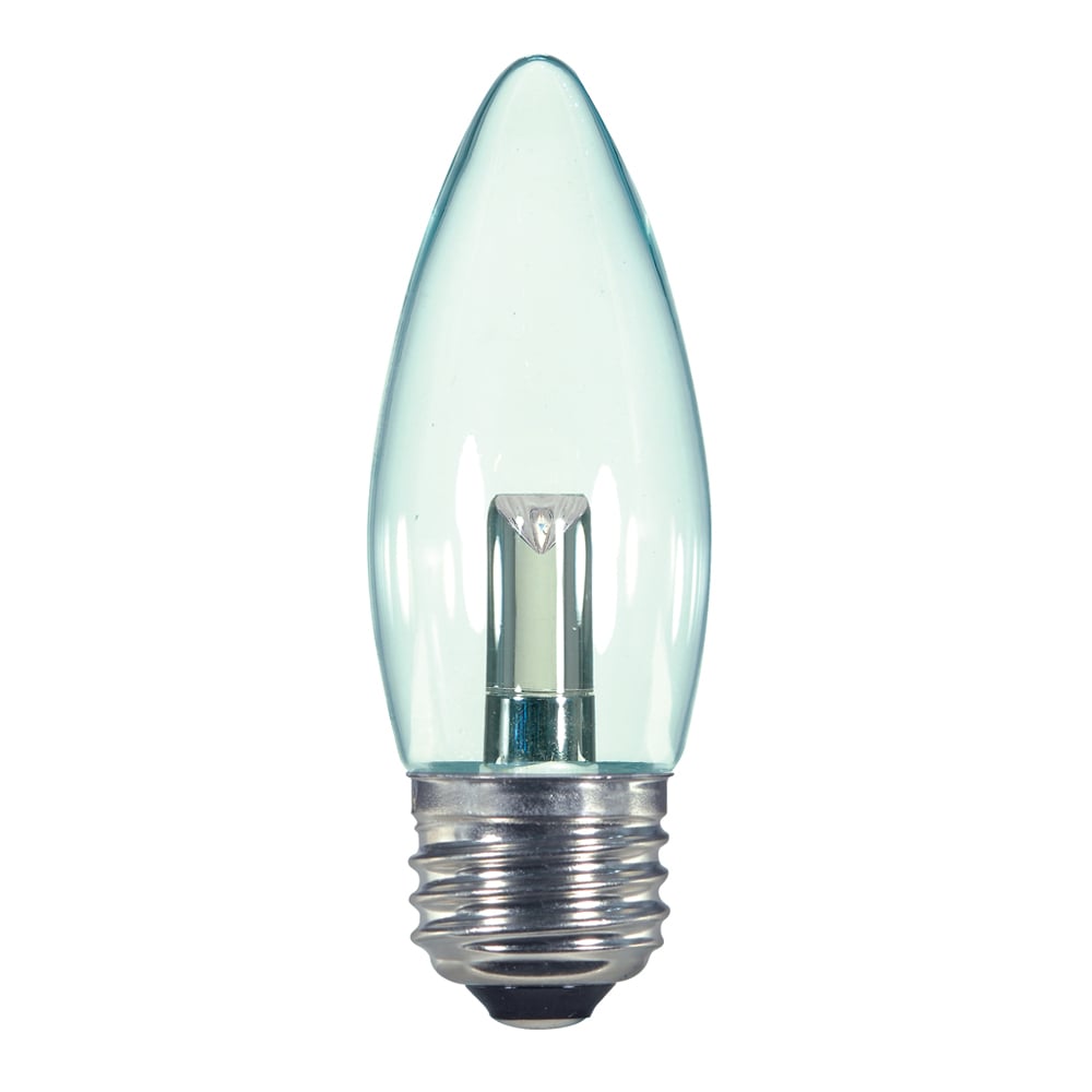 S9154 LED Specialty Lamp, 1.4 W, 15 W Incandescent Equivalent, B11 Torpedo Shape, 120 V AC
