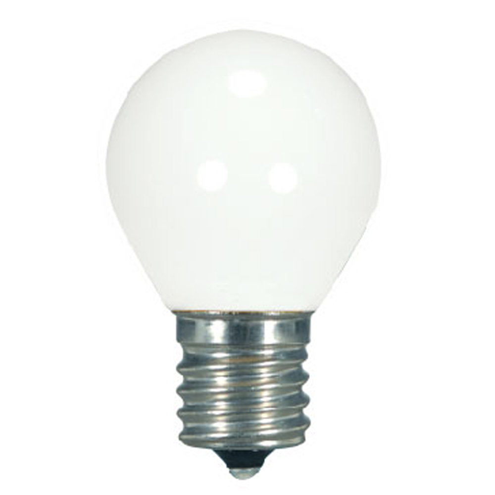S9168 LED Specialty Lamp, 1 W, 7.5 W Incandescent Equivalent, E17 Lamp Base, S11 Shape, 120 V AC