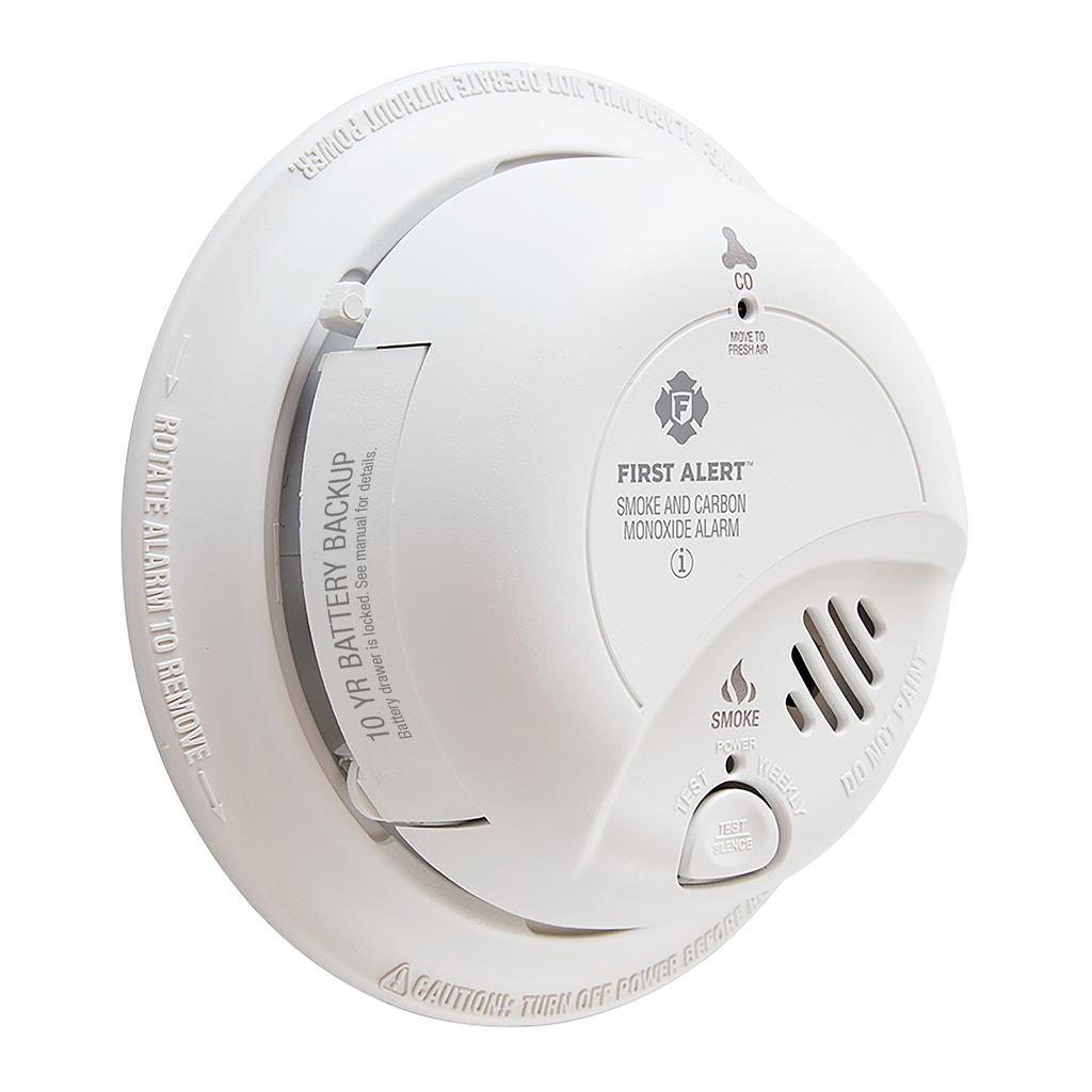 SC9120LBL Smoke/CO Combo Alarm with Locked Lithium Battery Backup