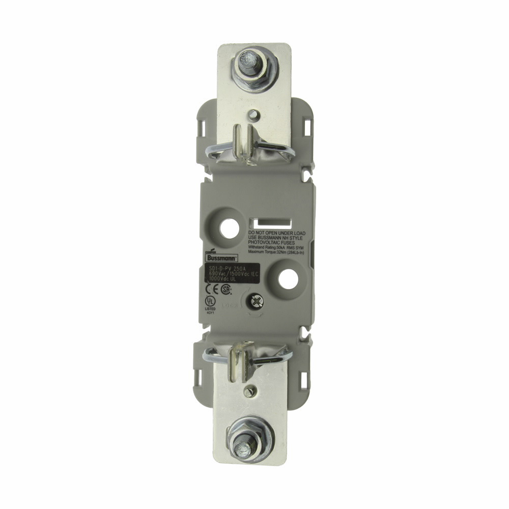 SD1-D-PV Screw, For Use With NH Base, NH1 Fuse Link, 1-Pole Fuse Holder, 250 A, 690 V AC