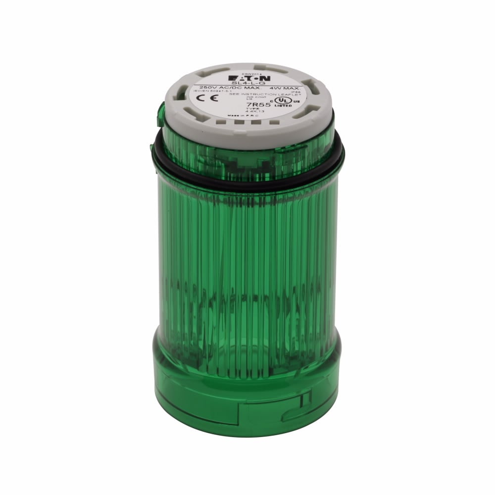 SL4-L24-G Light Module With LED, 24 V AC/DC, 40 mm Dia, Green
