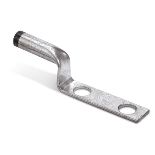 SL-500-N Homac 2-Hole Stacking Lug Compression Connector, 500 kcmil, Die Code: 1/20/TH/87/251, 1/2 in Stud, Copper
