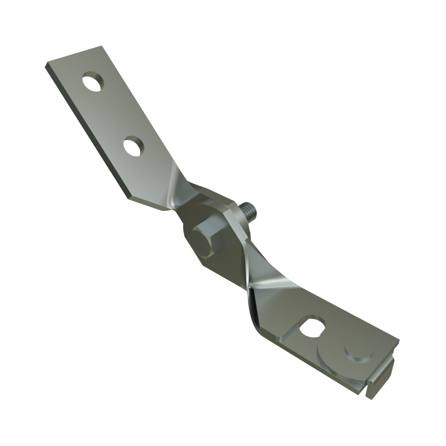 SPF200-050EG Adjustable Seismic Pivot Fitting, 1-5/8 in W x 1/4 in THK, HRPO Steel