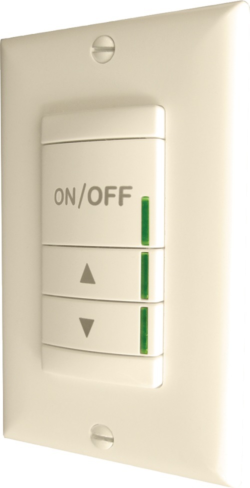 SPODM D IV Low Voltage Wallstation Switchpod, 12 to 24 V AC/DC, 5 mA, Auto On Operation, Ivory