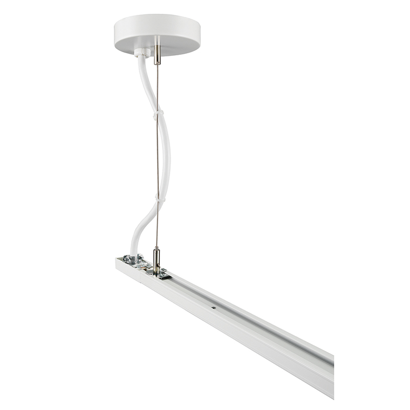 T598 48IN BL Cable Suspension Feed Kit, 120 V AC, For Use With Rigid Ceiling One Circuit Trac System