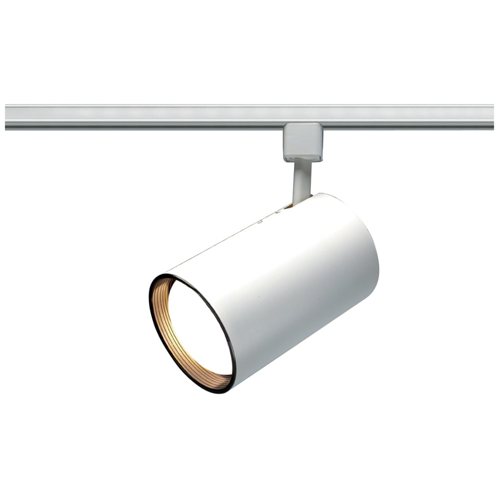 TH202 Transitional Track Lighting Head, Incandescent Lamp, 75 W Fixture, 120 V AC, Straight Cylinder Head, 9-1/2 in Max Extension