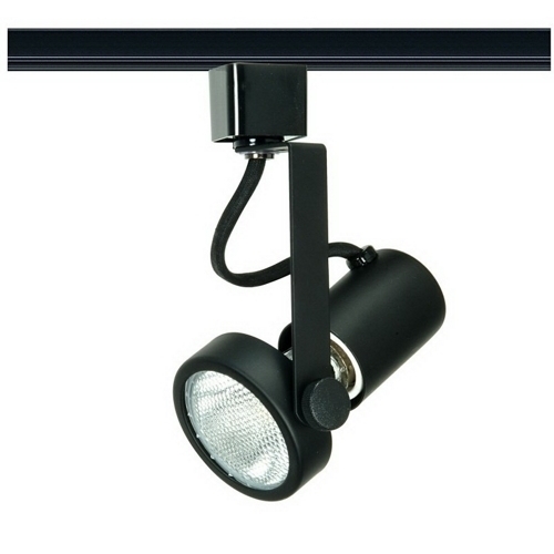 TH221 Transitional Track Lighting Head, Incandescent Lamp, 50 W Fixture, 120 V AC, Gimbal Ring Head, 6-3/4 in Max Extension