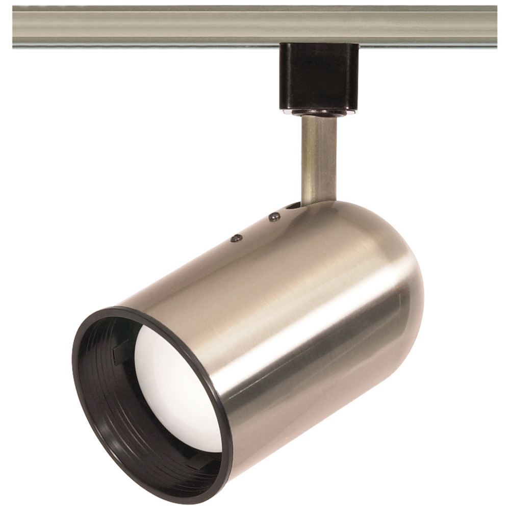 TH305 Transitional Track Lighting Head, Incandescent Lamp, 50 W Fixture, 120 V AC, Bullet Cylinder Head, 9-1/2 in Max Extension
