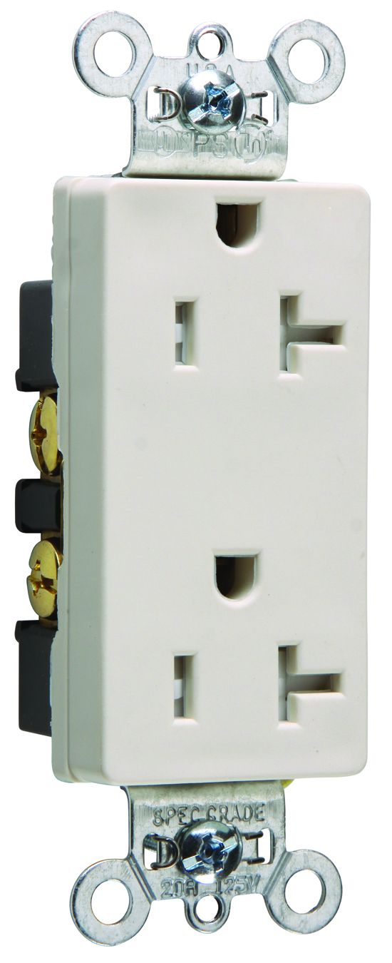 TR26352LA TR DECO RECEP 20 Amp 125V S+B WIRE LA