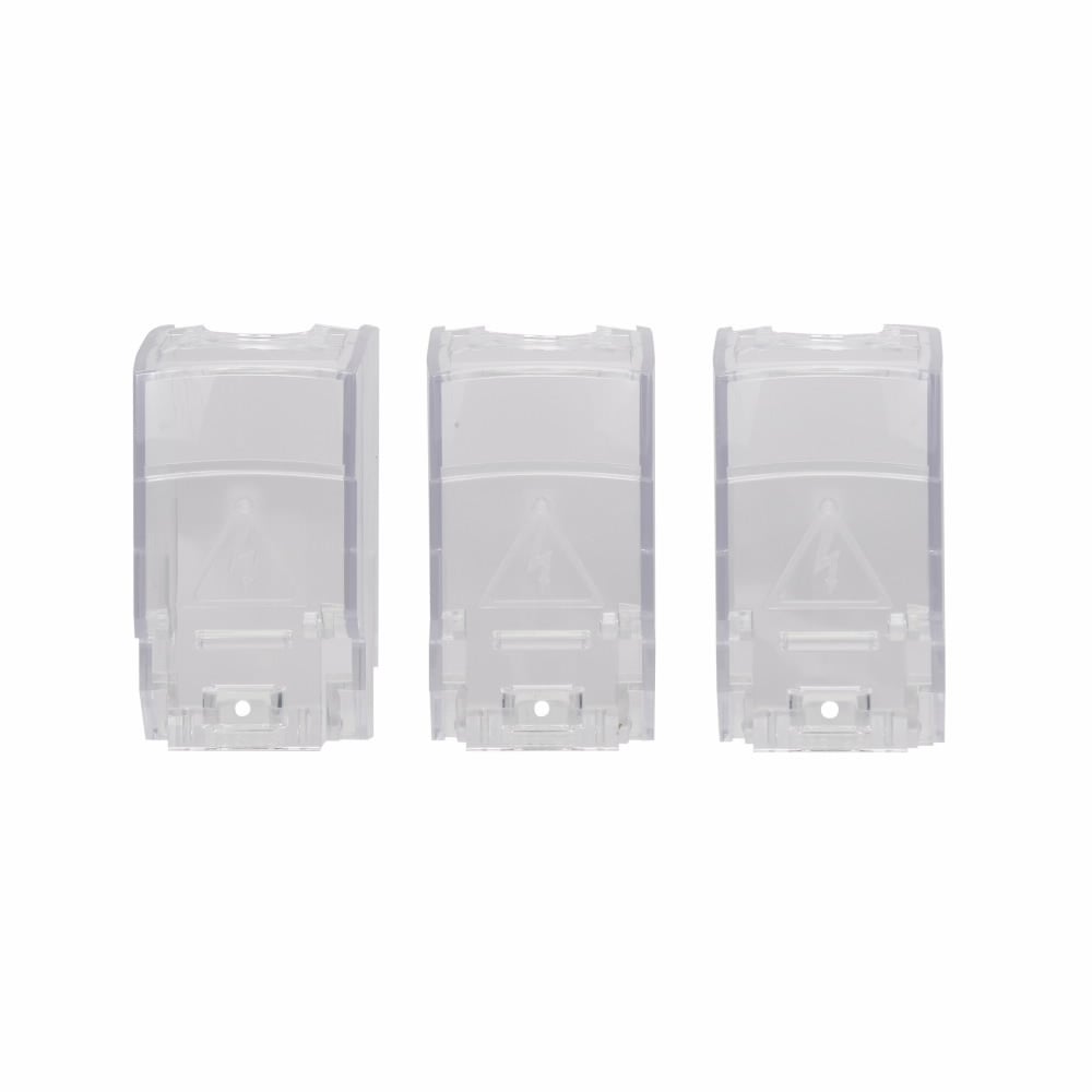 TSH8-2TB 2-Pole Line/Load Side Terminal Shroud, Switch Rating 200 A, For Use With Standard Class J Fused Rotary Disconnect Switch