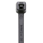 Cable Tie, Black Polyamide (Nylon 6.6) for Temperatures up to 105 Degrees Celsius, Weather and Ultraviolet Resistant for Indoor and Outdoor Applications, UL/IEC 62275 Type 2/21S Rated for AH-2 Plenum and as a Flexible Cable and Conduit Support, Length of 290mm, Width of 3.6mm, Thickness of 1.17mm , Tensile Strength Rating of 180 Newtons, 100 Pack