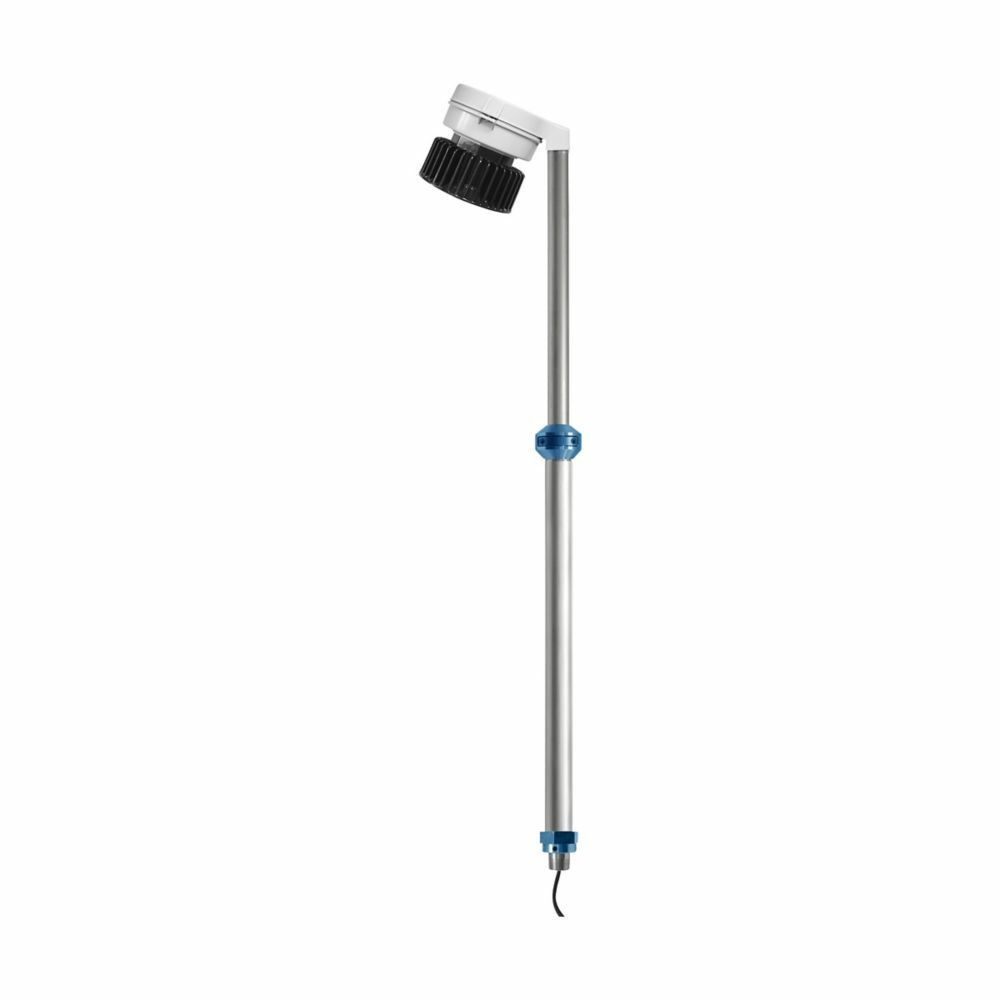V65H-A Adjustable Raised Height Telescoping Safety Light Pole, 10 ft H Mounting, T6061 Aluminum
