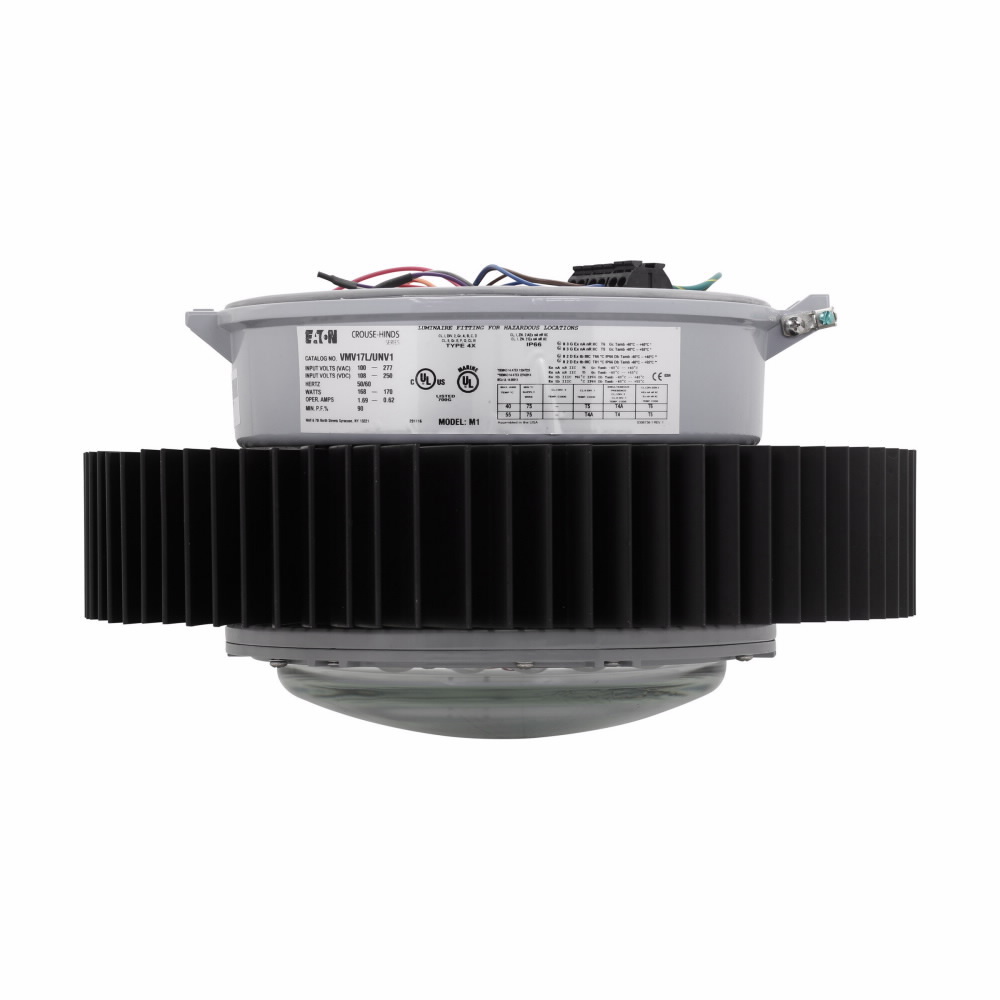 VMV13L/UNV1 Champ Explosionproof Type V Luminaire,) LED Lamp, 131 W Fixture, 120 to 277 VAC, Corro-Free Epoxy Powder Coated Housing