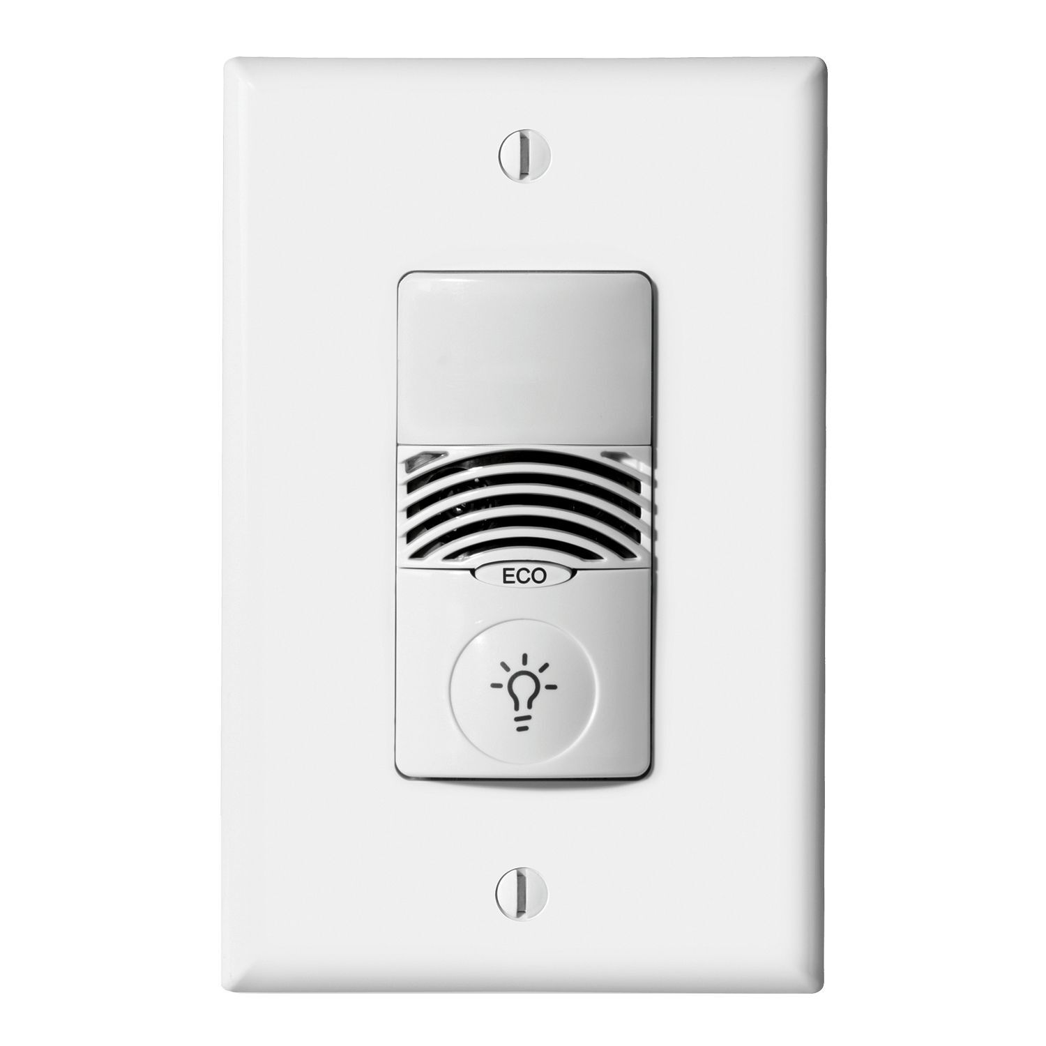 VNW-D-1001-MV-W Greengate NeoSwitch VNW-D 1-Level Wall Switch Vacancy Sensor, 120/277 V AC, Dual Technology/PIR/Ultrasonic Sensor, 1000 sq-ft Coverage, 180 deg Viewing