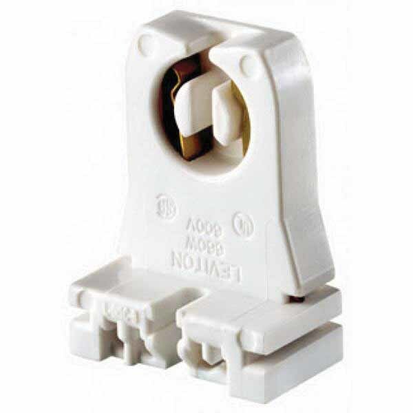 W123 J20 Spring-Loaded Lampholder, 660 W Lamp, 600 VAC