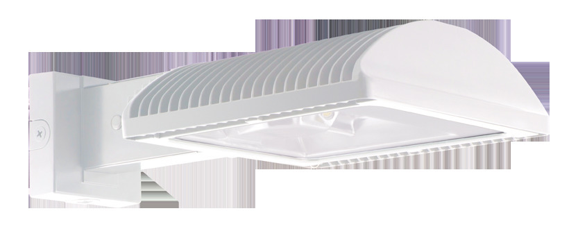WPLED2T125NW Type II Wallpack,) LED Lamp, 131 W Fixture, 120/208/240/277 V AC, White Housing