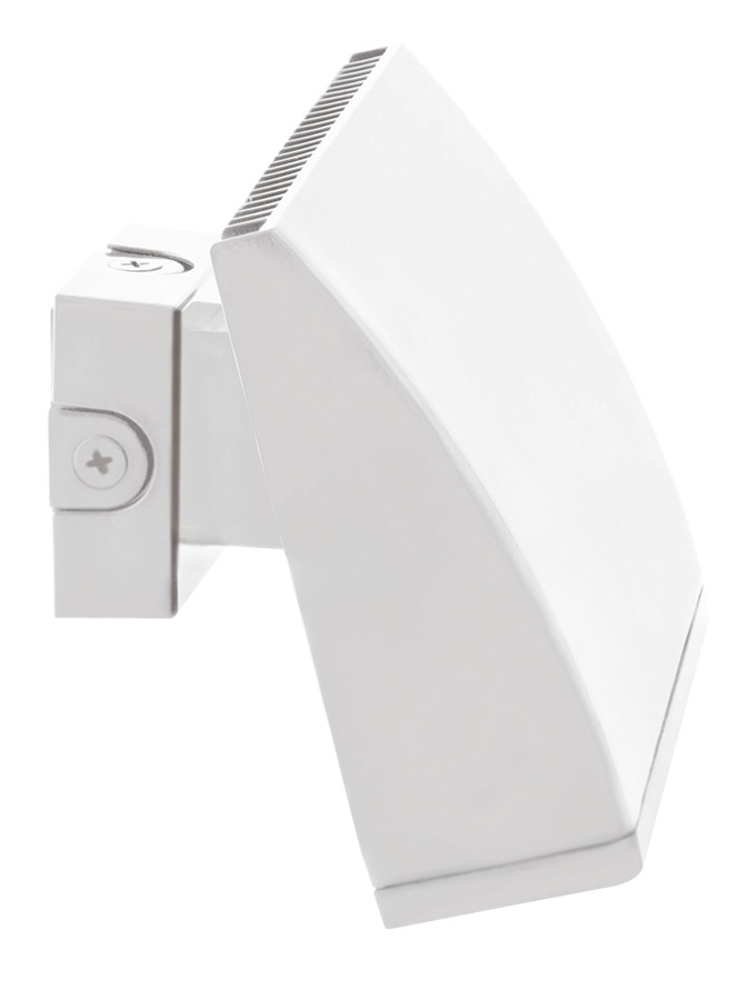WPLED80NW Standard Wallpack, (2) LED Lamp, 82 W Fixture, 120/208/240/277 VAC, White Housing