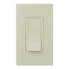 LevNet RF 902MHz Self-Powered Wireless Remote Switches. 1-Gang Single Rocker Decora Switch - Ivory