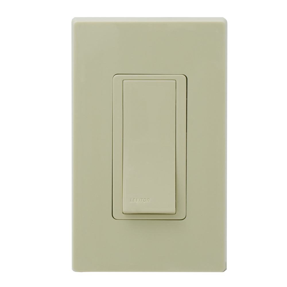 WSS0S-S9T 1-Gang 1-Rocker Self-Powered Wireless Switch, 902 MHz