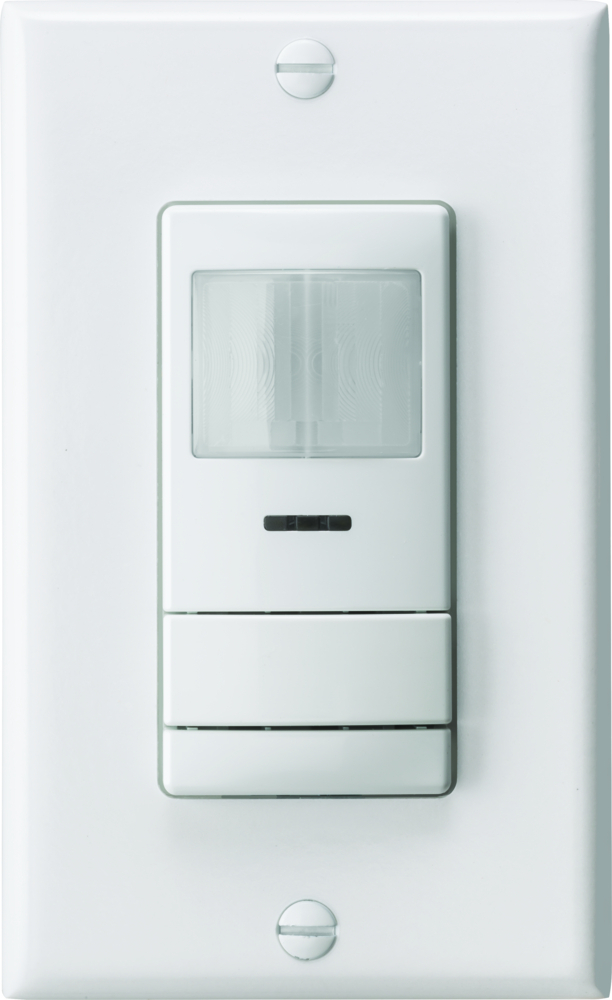 WSX 2P WH Wall Switch Occupancy Sensor, Two Pole, White