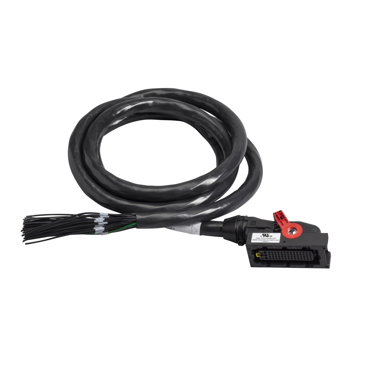 ZARC12 Harmony Female Connector Plug With 3 m Cable, For Use With ZART Remote Control Device and ZARB12H Base Station, -25 to 70 deg C, Polyethylene