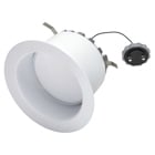 LR Series LED Downlight, Round Style, Power Rating: 10.5 WTT, Voltage Rating: 277 V, 50/60 HZ, Lamp Type: 1050 LM 2700 K 90 CRI LED, Number Of Lamps: 1, Reflector Type: Aluminum, Aluminum Housing, Socket Type: 277V Connector, Mounting: Ceiling Recessed, 7.46 IN Length X 7.46 IN Width X 5.17 IN Height, Power Factor: Greater Than 0.9, Control: Dimming To 5 PCT, Efficacy: 100 LPW, Housing Size: 6 IN, C/US UL Listed, ENERGY STAR Qualified, Exceeds California Title-24 High Efficacy Luminaires Requirements, For commercial new construction or retrofit