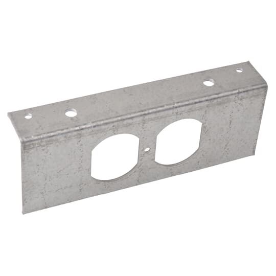 665-RP Steel City Recessed Service Device Plate, For Use With 665 Series Floor Box, 3/4 in, 1-1/4 in Knockout, Steel