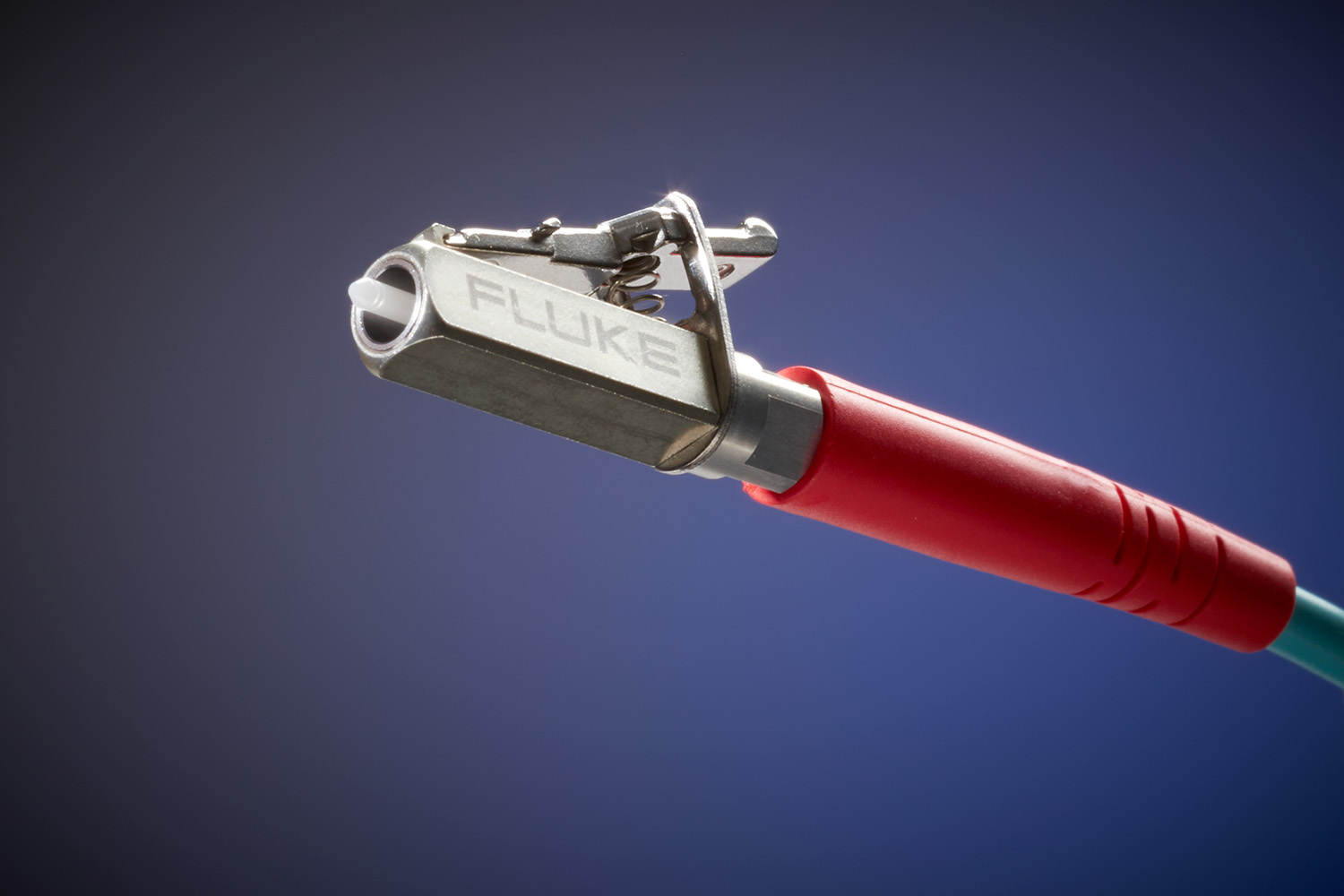Multimode test reference cord (2 m) for testing 50 m LC terminated fibers (Metal LC/Metal LC)