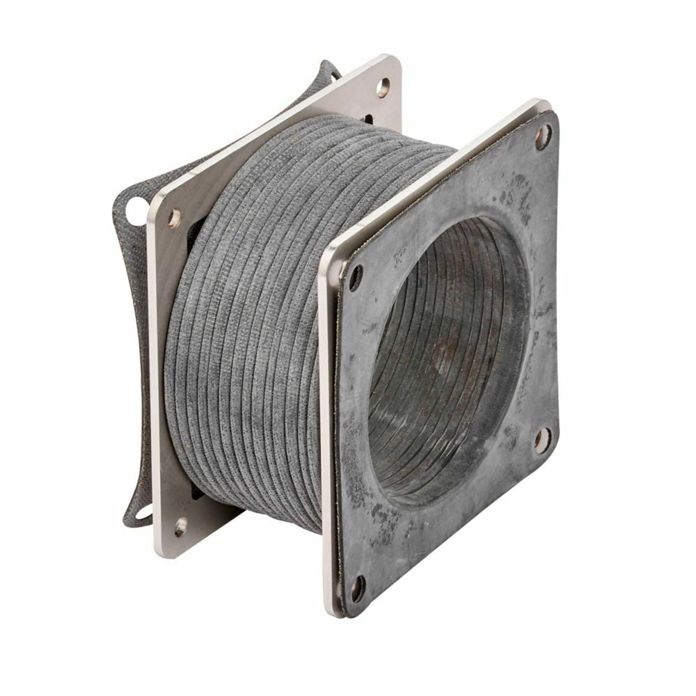 44-4XSFFF Z70 Flexible Fitting, For Use With NEMA 4X/IP55 Hinged Screw Clamp Cover Feed-Through Wireway, 304 Stainless Steel
