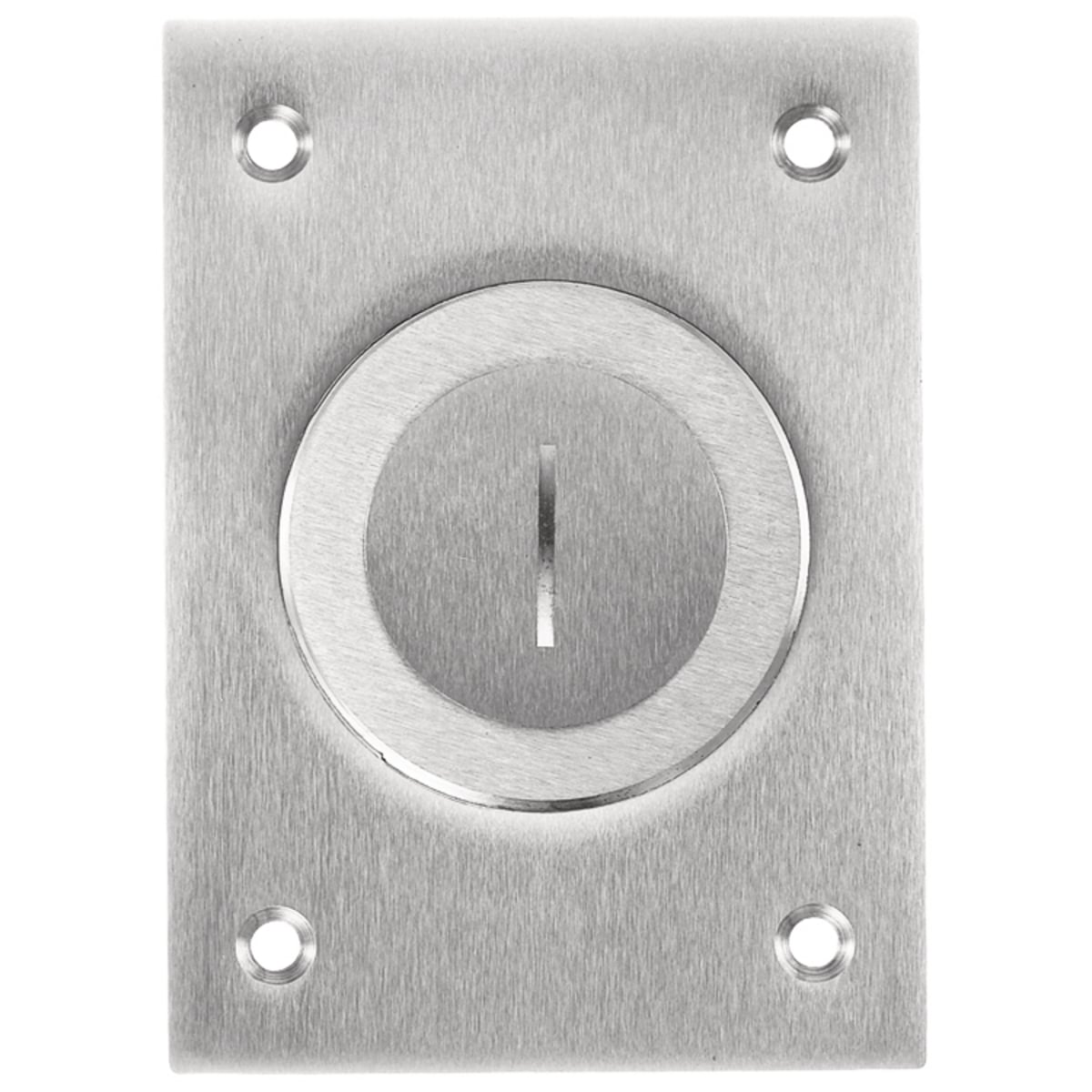 SA2625 Combination Flush Style Machined Standard Floor Box Cover, 2.99 in L x 4.15 in W, Aluminum