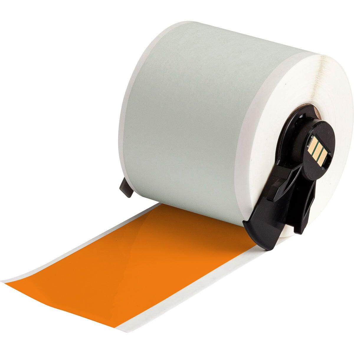 M6C-2000-595-OR All Weather Permanent Adhesive Label Tape, 50 ft L x 2 in W, Vinyl
