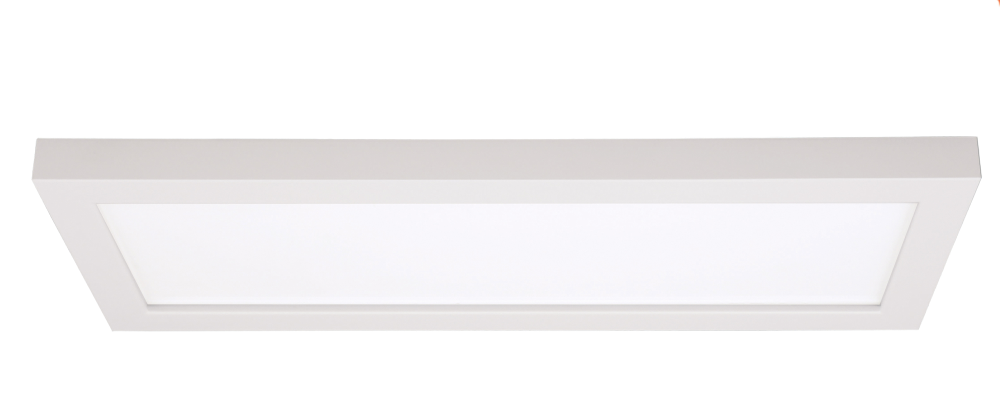 S9369 Blink Rectangular Retrofit LED Light Fixture, 120 VAC, Frosted White Housing