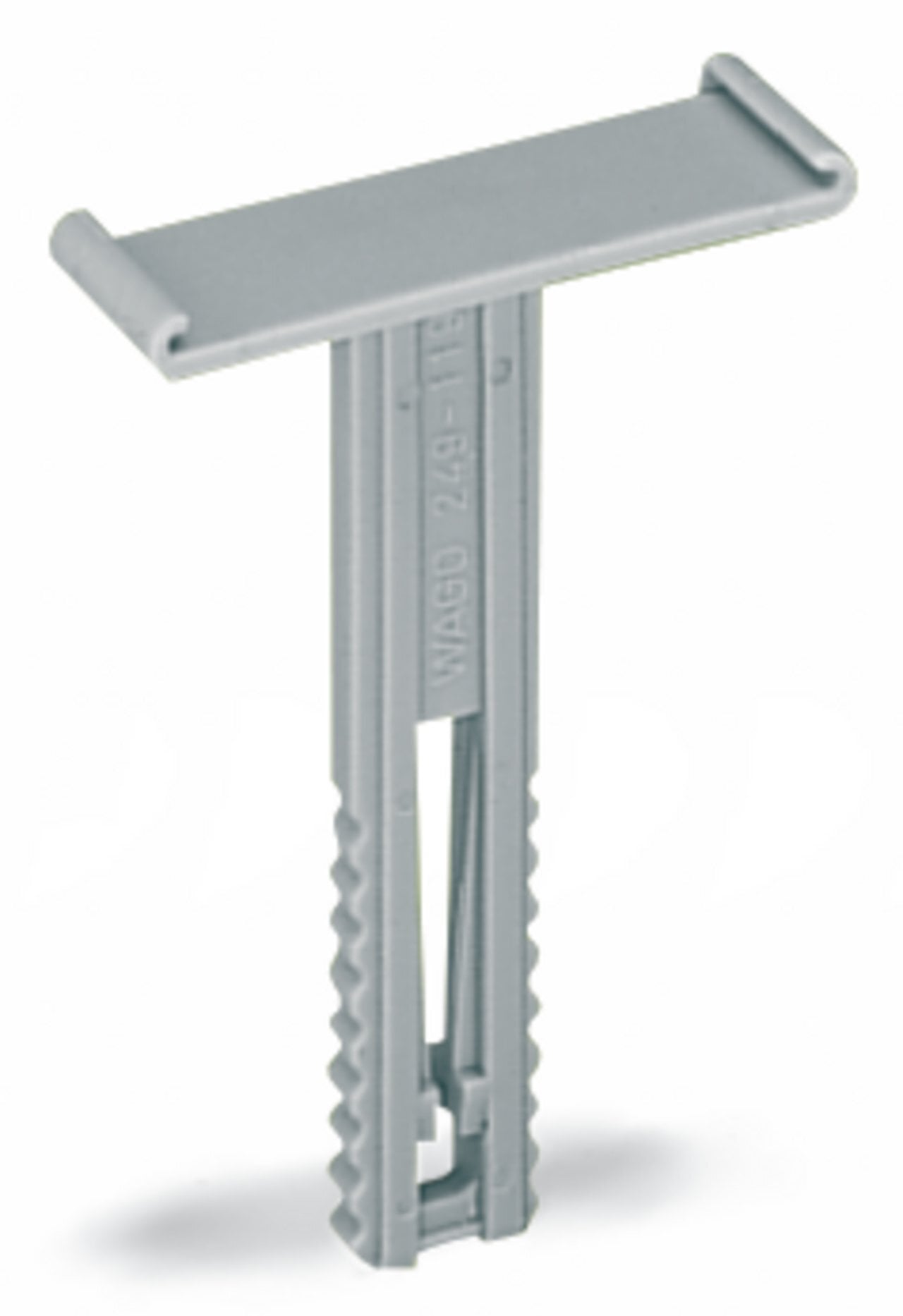 249-119 Marker Carrier, 43.5 mm H x 10 mm W, Gray