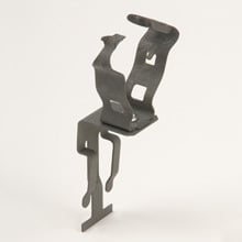 BG-16-A6 Guide-Rite BG Series Push Style T-Bar Fastener With Hex Nut, 1 in, For Use With Acoustical Tee Fastener, Horizontal Box, 1 in Conduit Above T-Bar, Cold Rolled High Carbon Steel, Zinc Phosphate