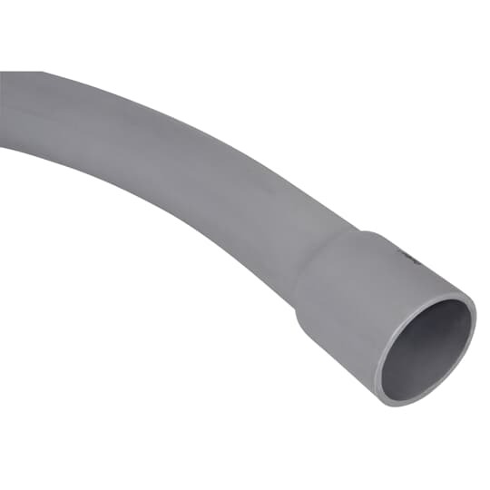 UA6AFB Carlon SCH 40 Bell End Non-Metallic Standard Radius Conduit Elbow, 1 in Trade, 30 deg