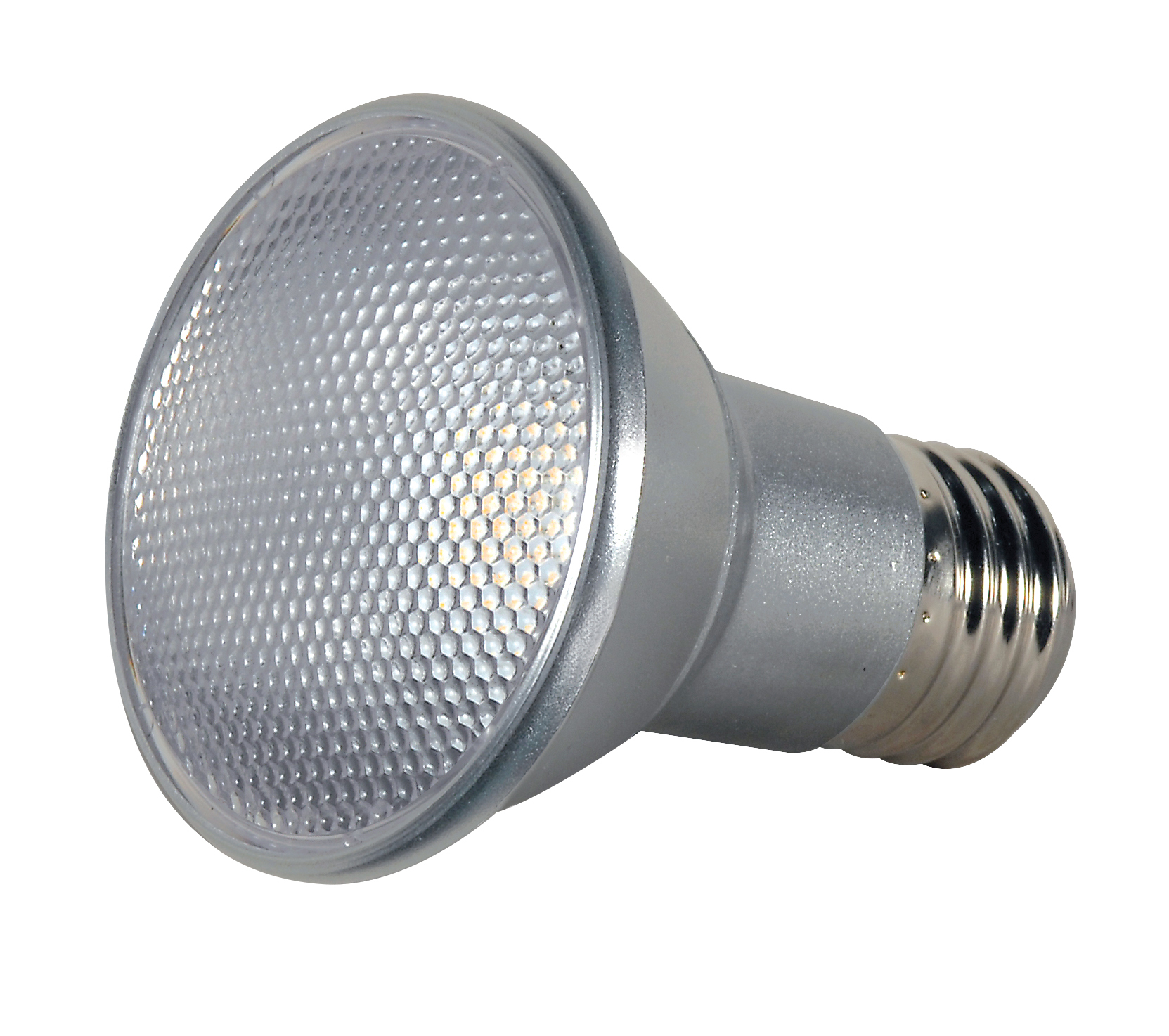 S9406 Dimmable LED Reflective Lamp, 7 W, 50 W Incandescent Equivalent, E26 Lamp, PAR20 Shape, 1000 Lumens