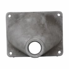 YYP98 Hub Plate, For Use With AJ, AJX and AJC Series 400 A Back Box, 3 in Hub, Feraloy Iron Alloy