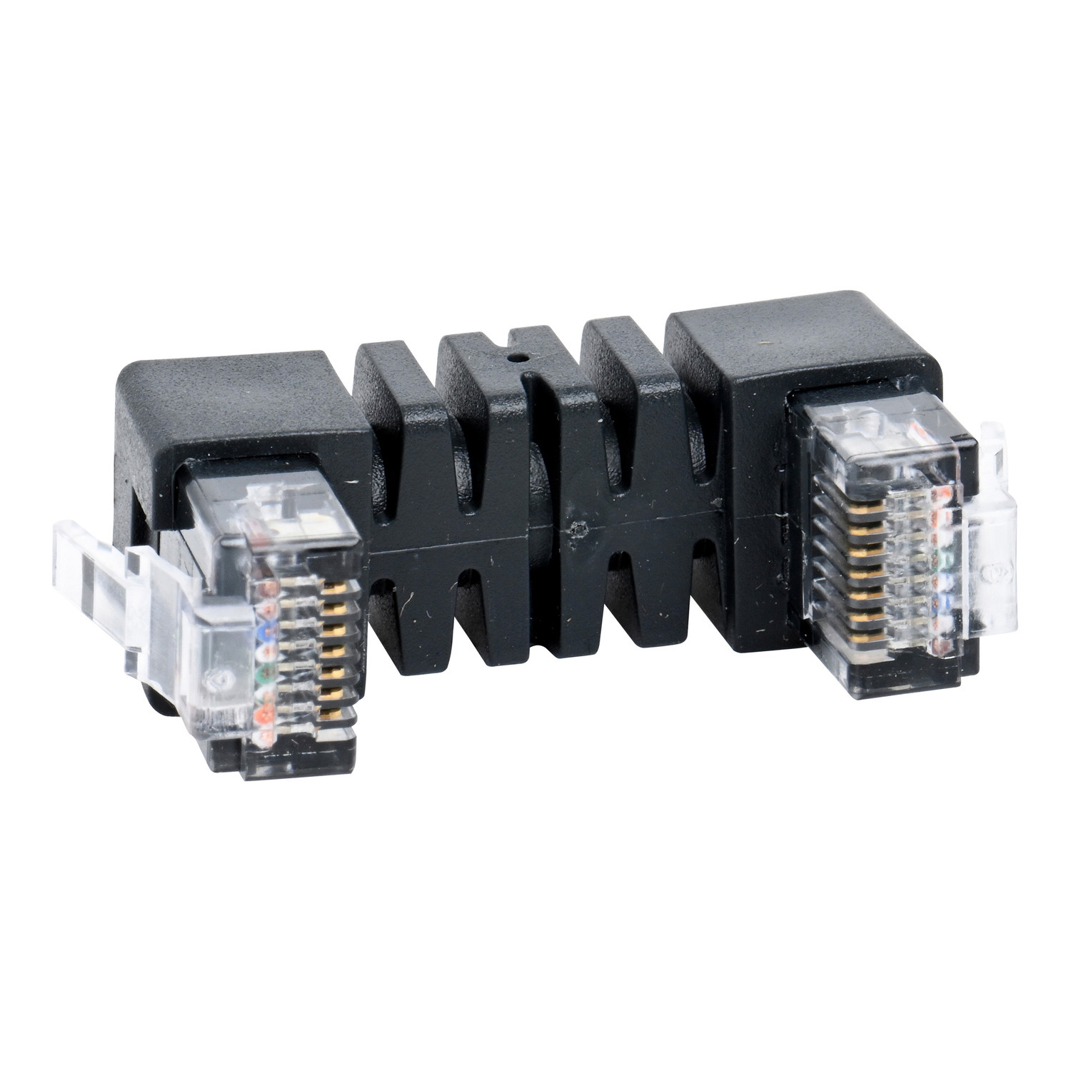 LTMCC004 TeSys Connecting Jumper, For Use With Tesys T LTME Extension Module and Tesys T LTMR Motor Controller, (2) RJ45 Connection Terminal