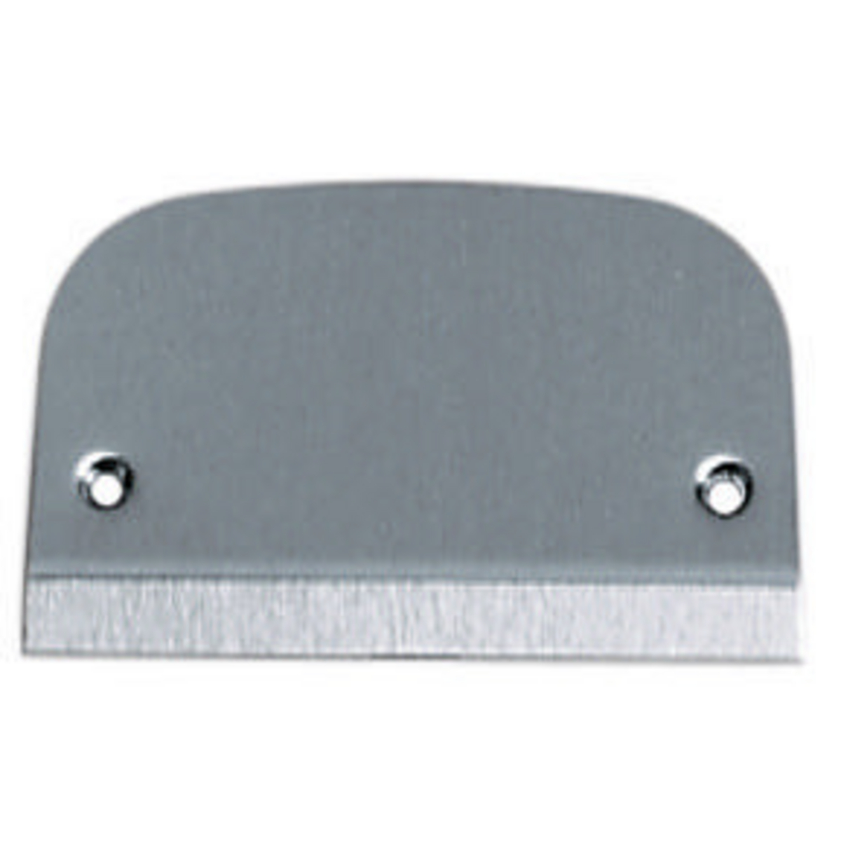 SS309B Blank Pedestal Style Standard Device Plate, 4.16 in L x 2.53 in W, 1 Gangs, Stainless Steel