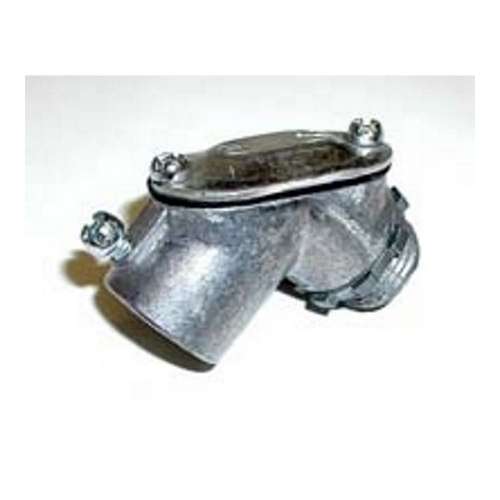 71-DCA Bridgeport Setscrew Pull Elbow, 1/2 in Trade, Aluminum