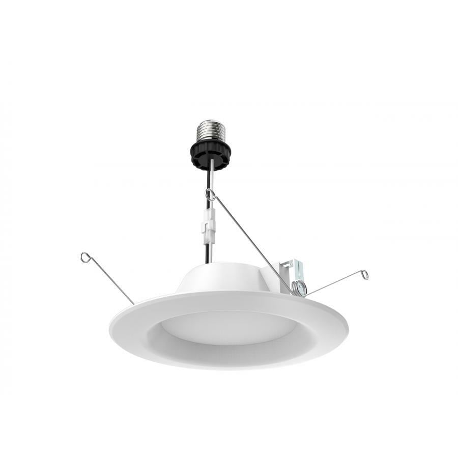 9 Watt LED Downlight Retrofit - 5-6" - 2700K - Dimmable - 120 Volts